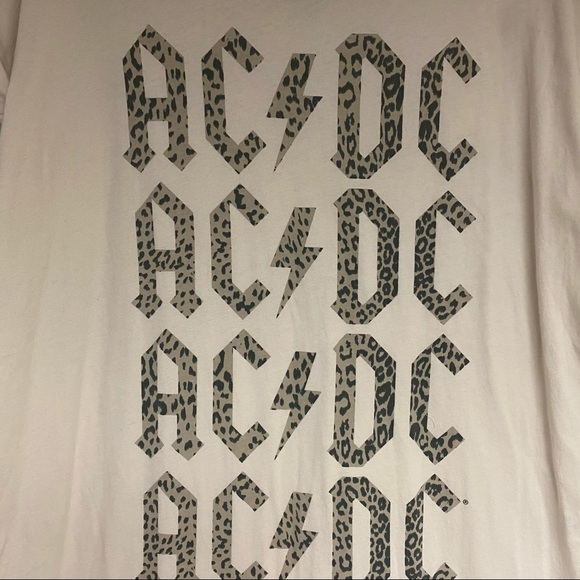 Free People X Chaser AC/DC Maxi Top Cream Size M - Picture 6 of 9